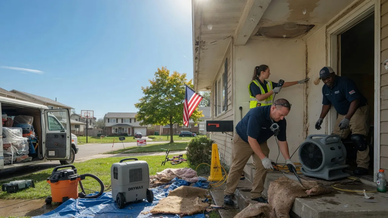 Water Damage Restoration in Rockwall, TX near me